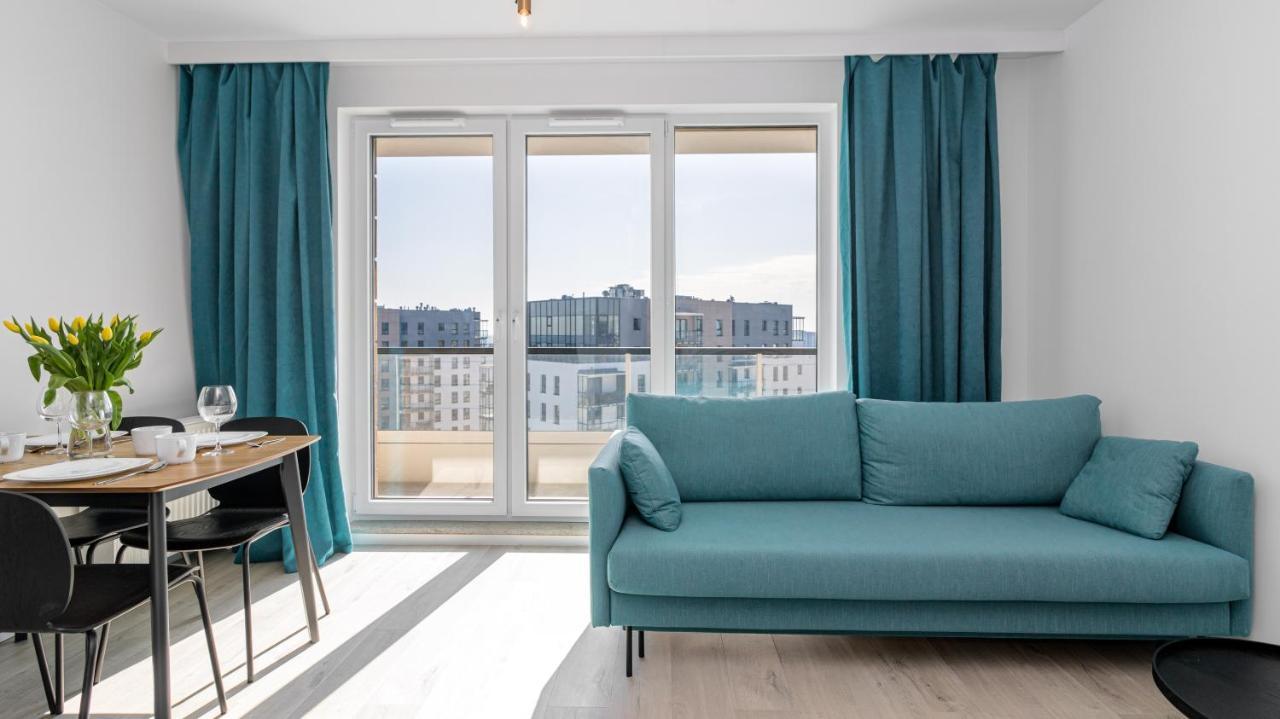 17Th Floor Sea View - Billberry Apartments Gdansk Bagian luar foto
